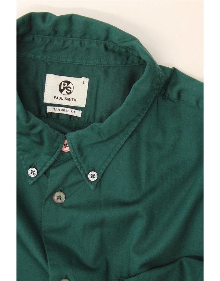 Camicia da uomo su misura Paul Smith grande verde