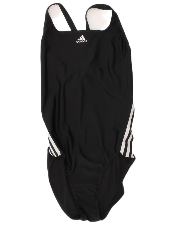 Adidas Costume da bagno donna grande sportivo in poliestere a righe nere