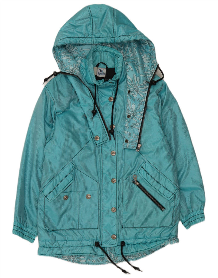 Giacca a vento oversize con cappuccio da donna Rodeo IT 36 XS Blu