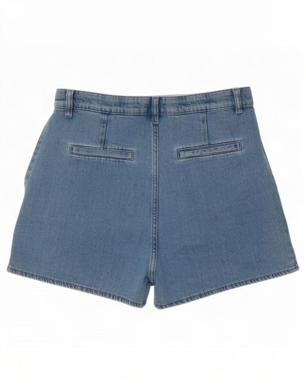 Pantaloncini di jeans per bambina Benetton 13-14 anni 3XL W28 Blu Cotone