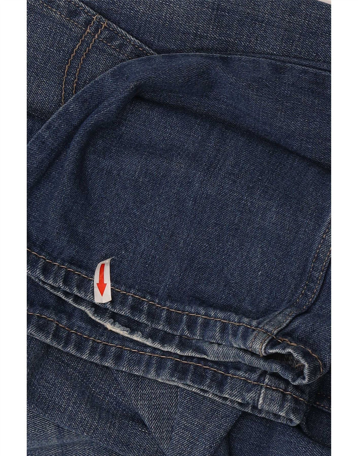 Levi's Uomo 527 Jeans Bootcut W34 L34 Cotone Blu