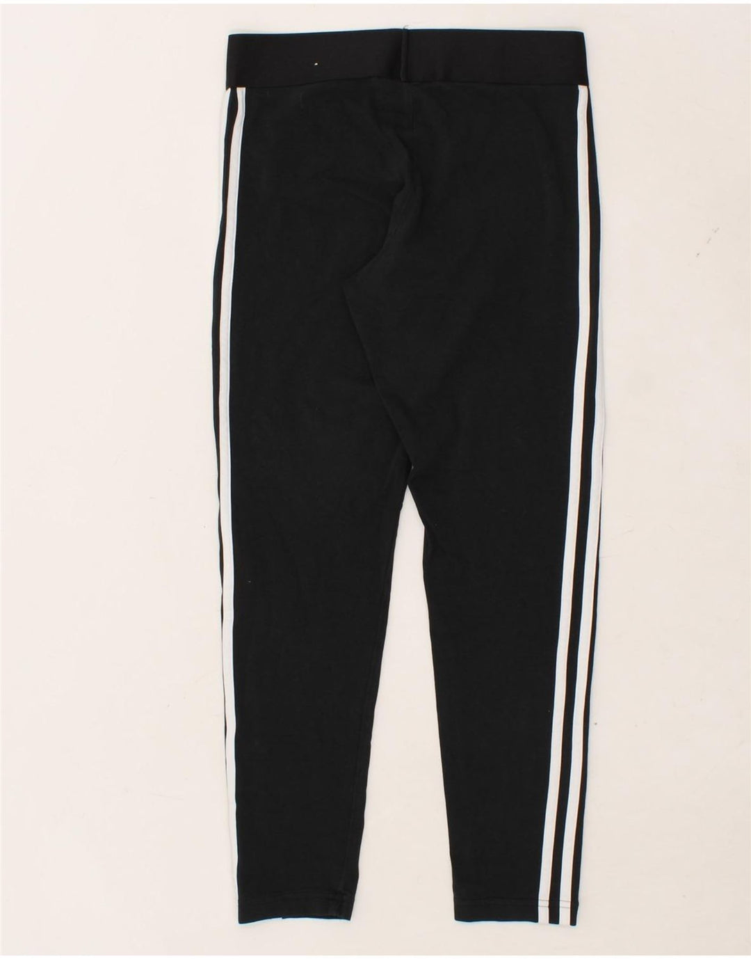 ADIDAS Womens Leggings UK  8/10 Small Black Cotton Vintage Adidas and Second-Hand Adidas from Messina Hembry 