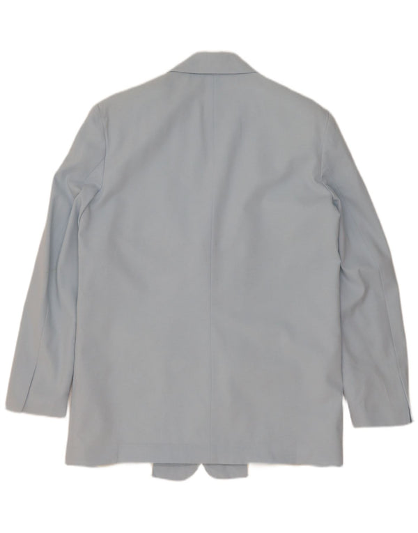 Giacca blazer oversize a 2 bottoni da donna Zara UK 10 piccola blu