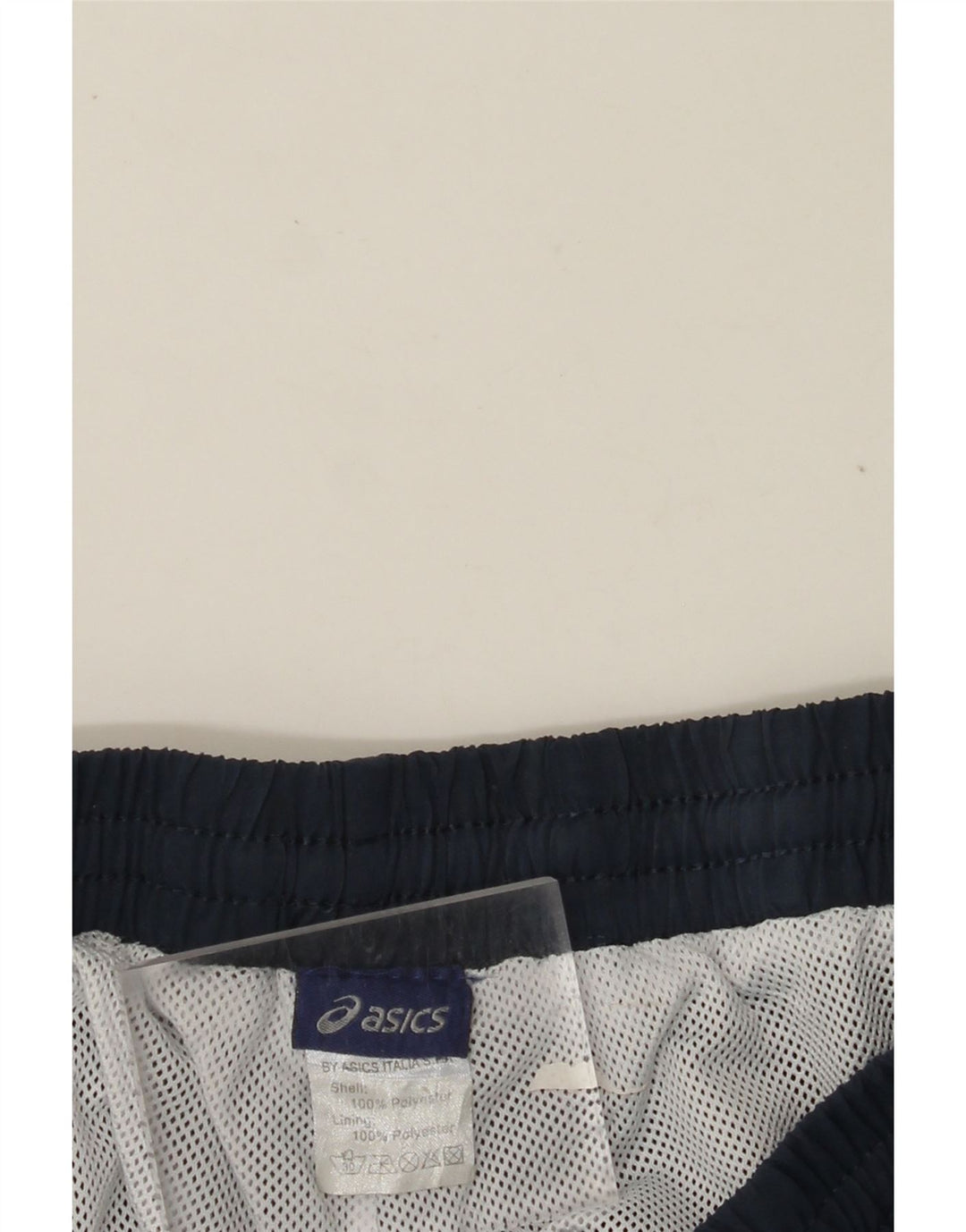 Pantaloni da tuta ASICS da uomo 2XL poliestere blu navy