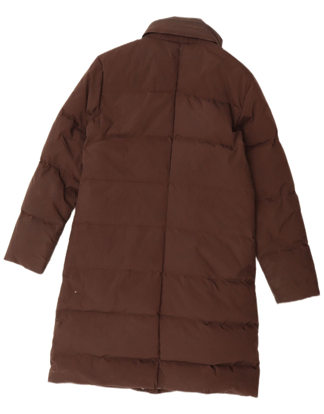 Cappotto imbottito con cappuccio da donna Aspesi UK 14 Nylon marrone medio