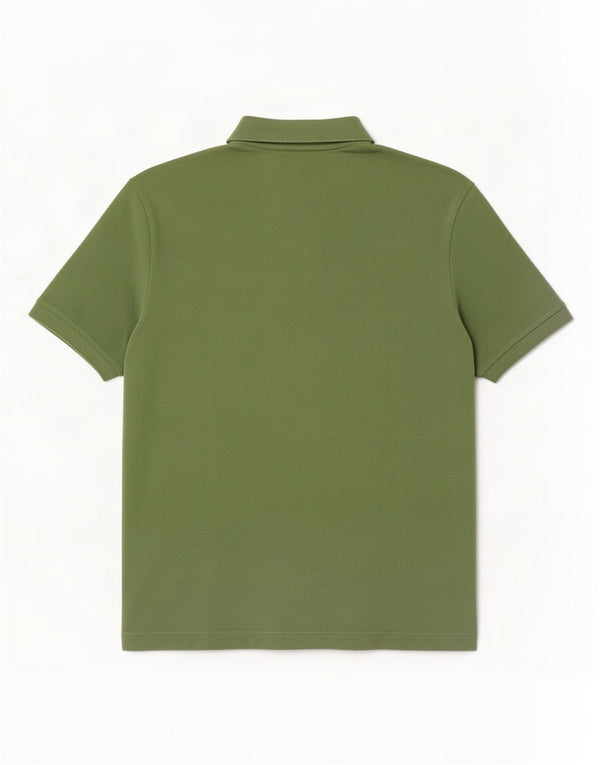Polo Kappa Uomo Large Verde Cotone