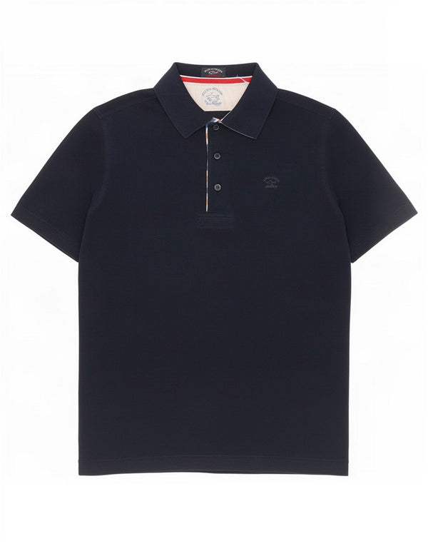 Paul & Shark Mens Polo Shirt Medium Navy Blue