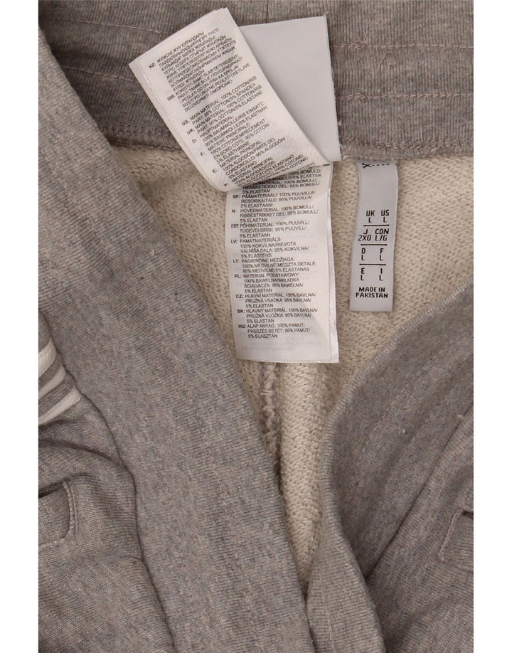 Pantaloni da tuta da uomo ADIDAS Joggers grandi in cotone grigio