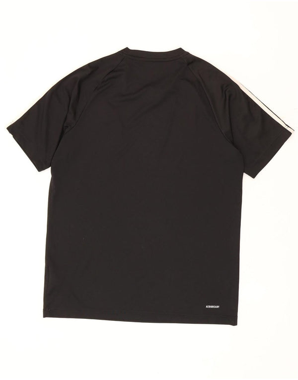 T-shirt Adidas Aeroready da uomo, media, in poliestere nero
