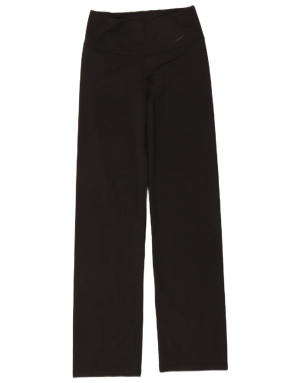 Pantaloni da tuta Nike Dri Fit da donna UK 12 medio neri