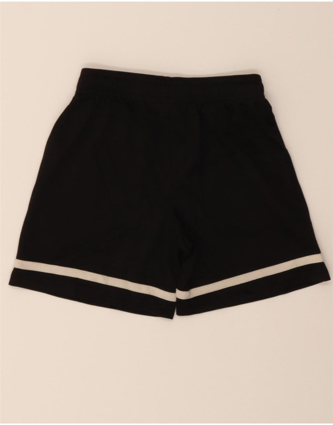 FILA Boys Graphic Sport Shorts 5-6 Years Small Black Polyester Vintage Fila and Second-Hand Fila from Messina Hembry 