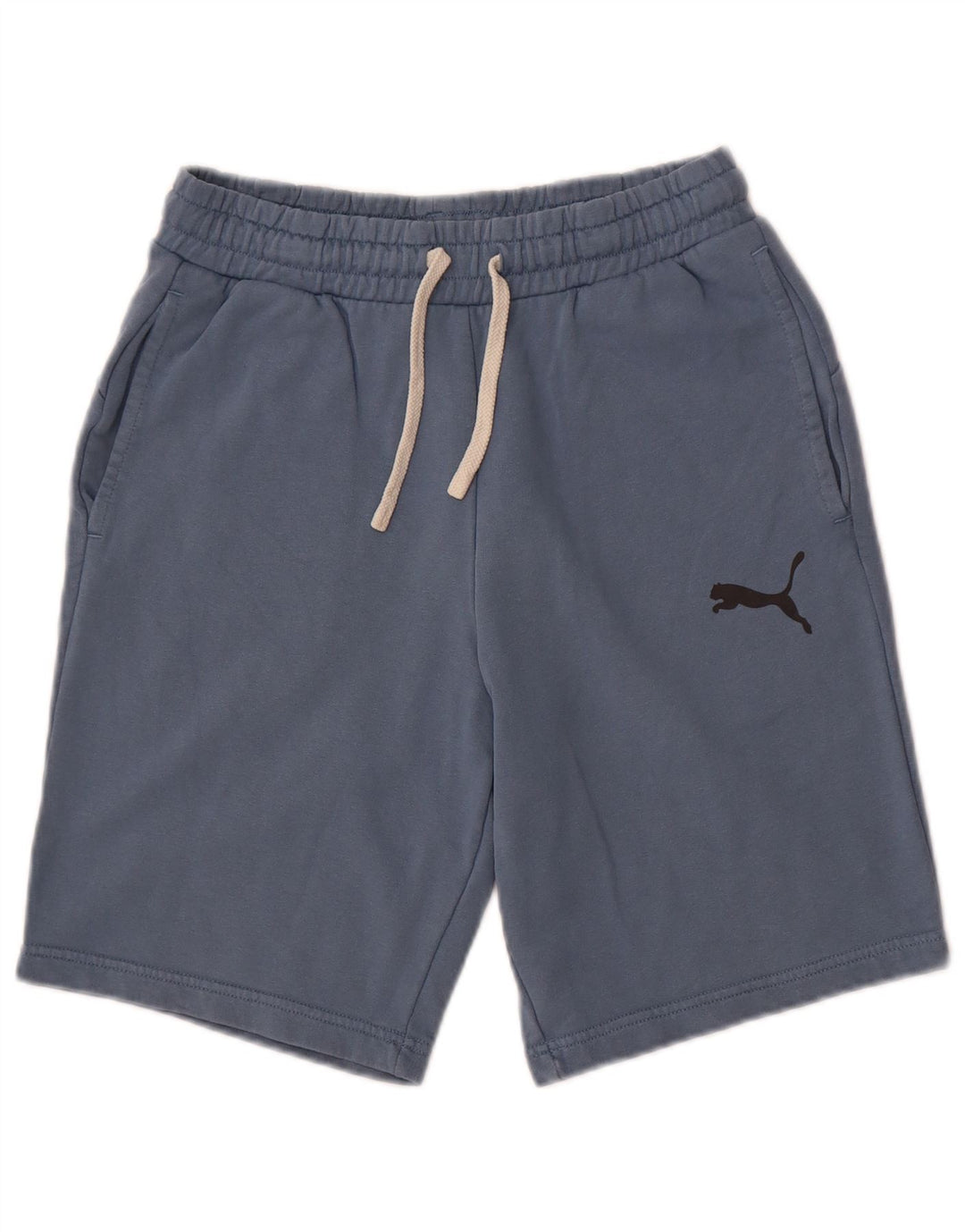 Pantaloncini sportivi da uomo Puma piccoli in cotone blu