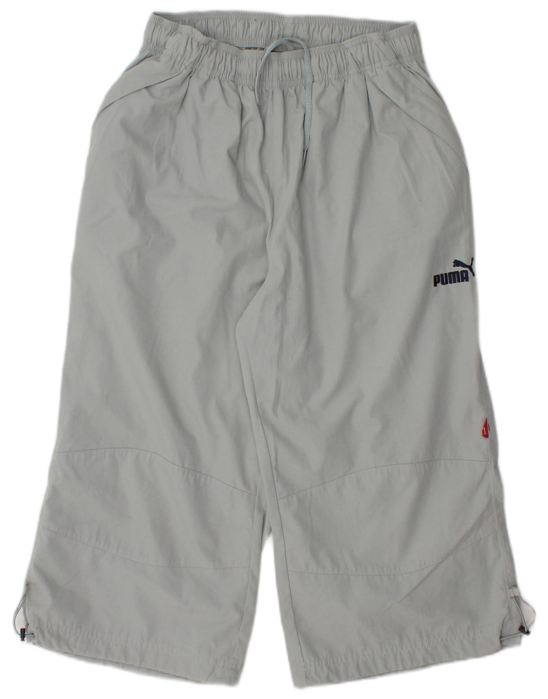 Pantaloni da tuta Capri da uomo PUMA piccoli in poliestere grigio