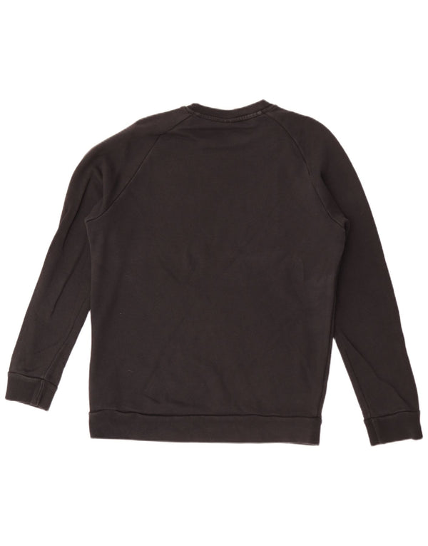 Felpa Adidas Uomo Maglione Piccolo Cotone Nero