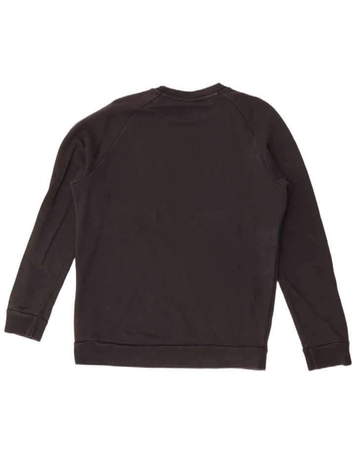 Felpa Adidas Uomo Maglione Piccolo Cotone Nero