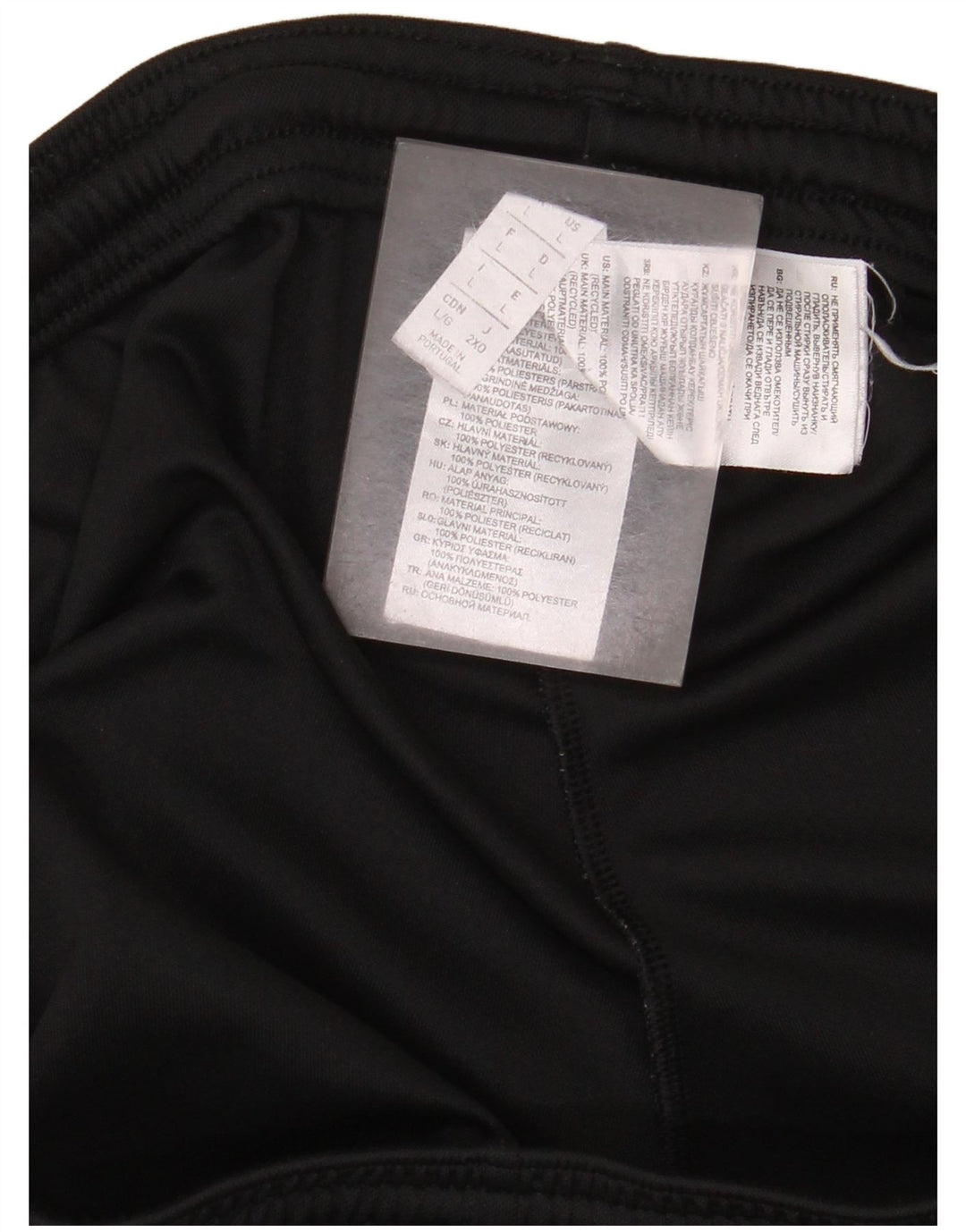 Pantaloncini sportivi Adidas Aeroready da uomo grandi in poliestere nero