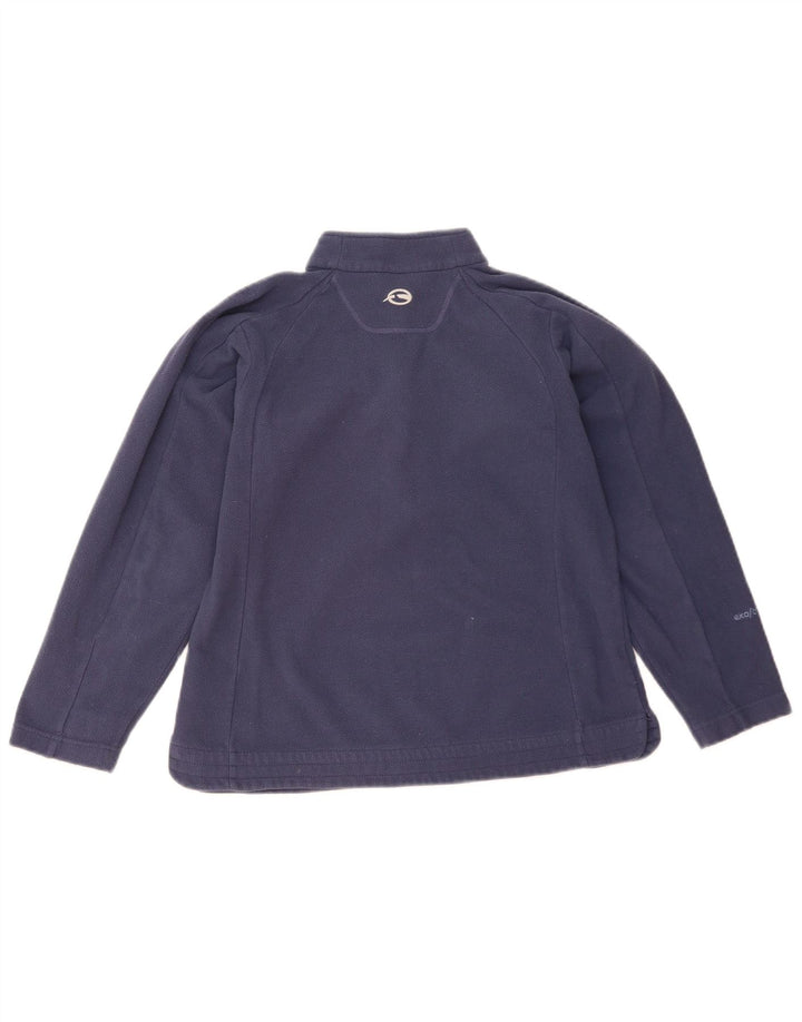Maglione in pile da donna con collo con zip Sprayway UK 10 piccolo poliestere blu navy