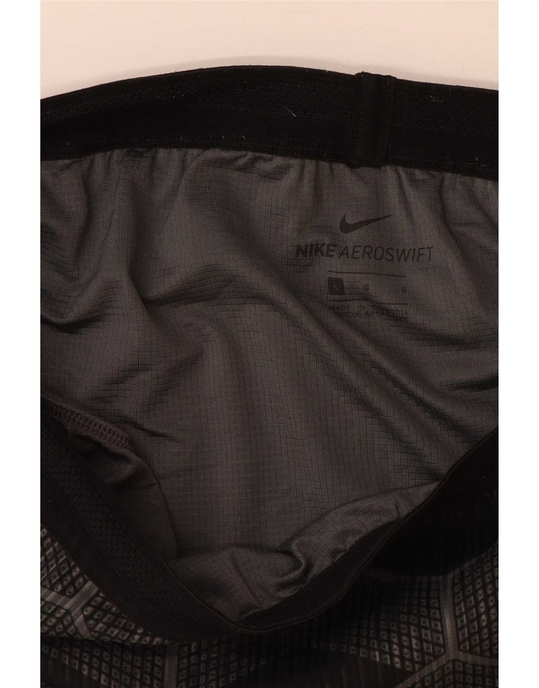 Pantaloncini sportivi Nike da uomo grandi grigi geometrici