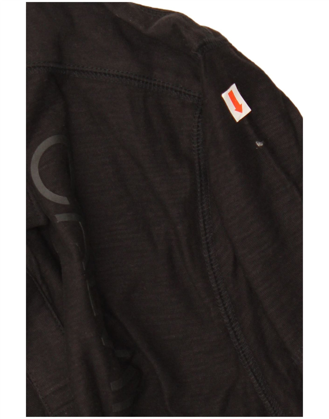CALVIN KLEIN JEANS Polo grafica da uomo in cotone nero medio