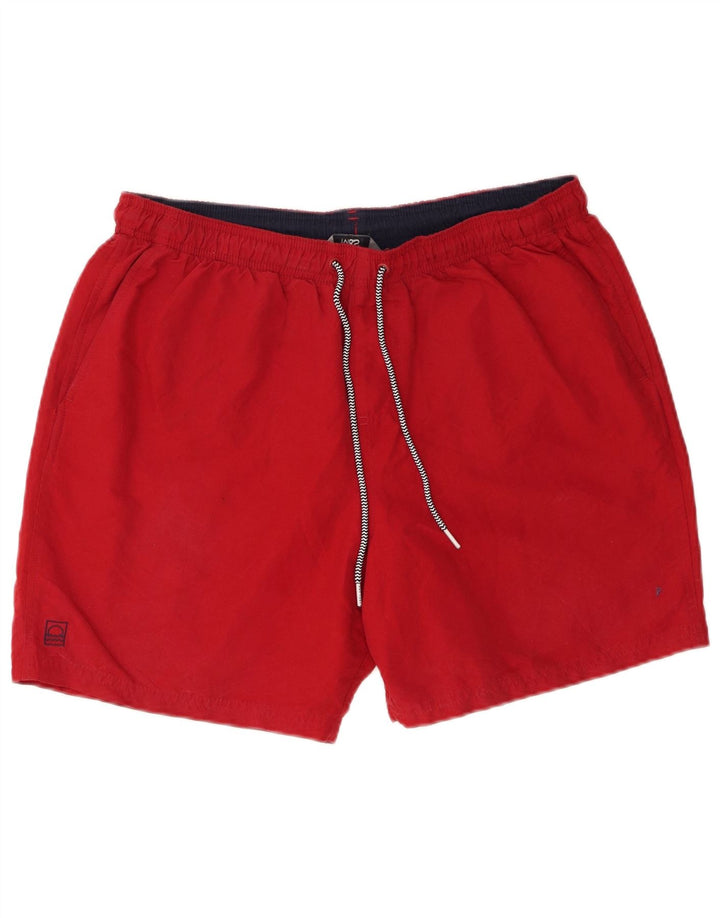 Pantaloncini da bagno da uomo Marks & Spencer grandi rossi in poliestere