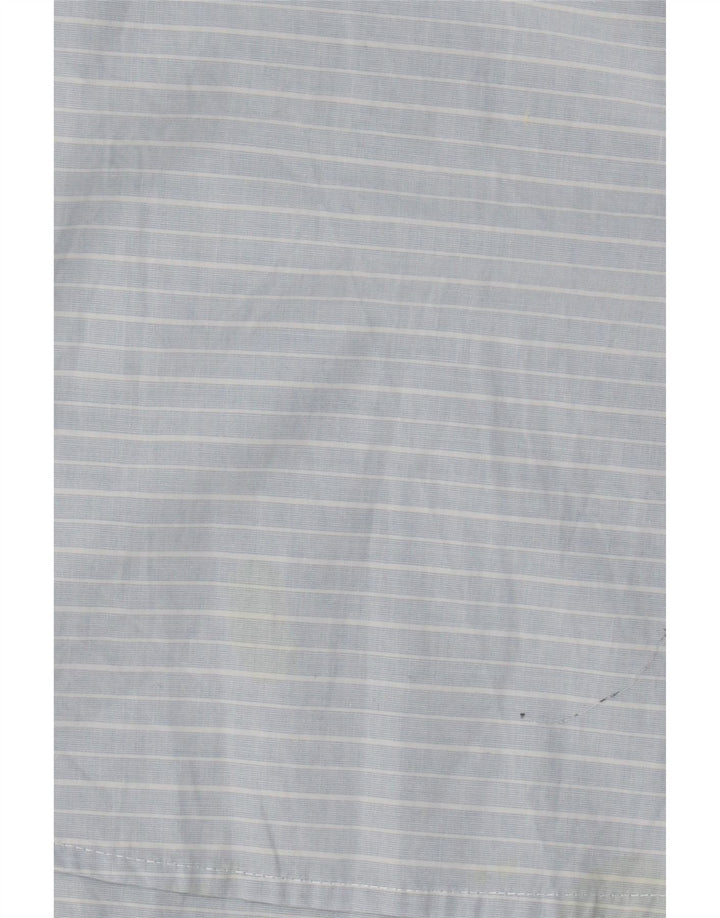 Maglia pullover da uomo Kappa grande in cotone gessato blu