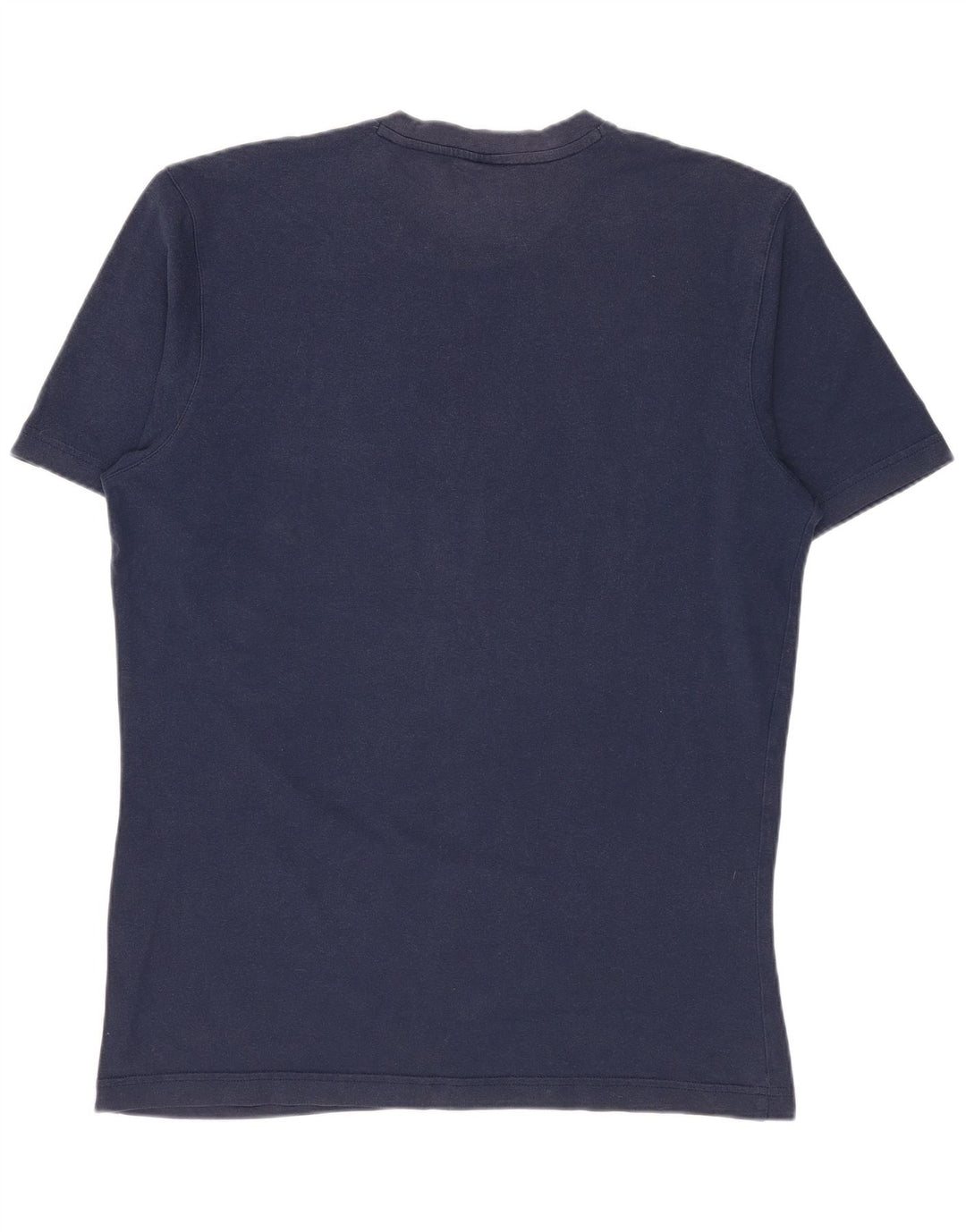 T-shirt grafica da uomo Adidas Top media blu navy