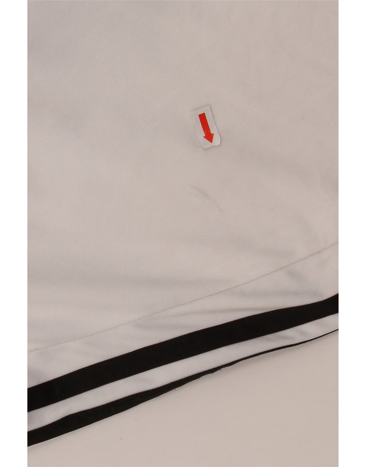 Pantaloncini sportivi ADIDAS Aeroready da bambino 15-16 anni in poliestere bianco