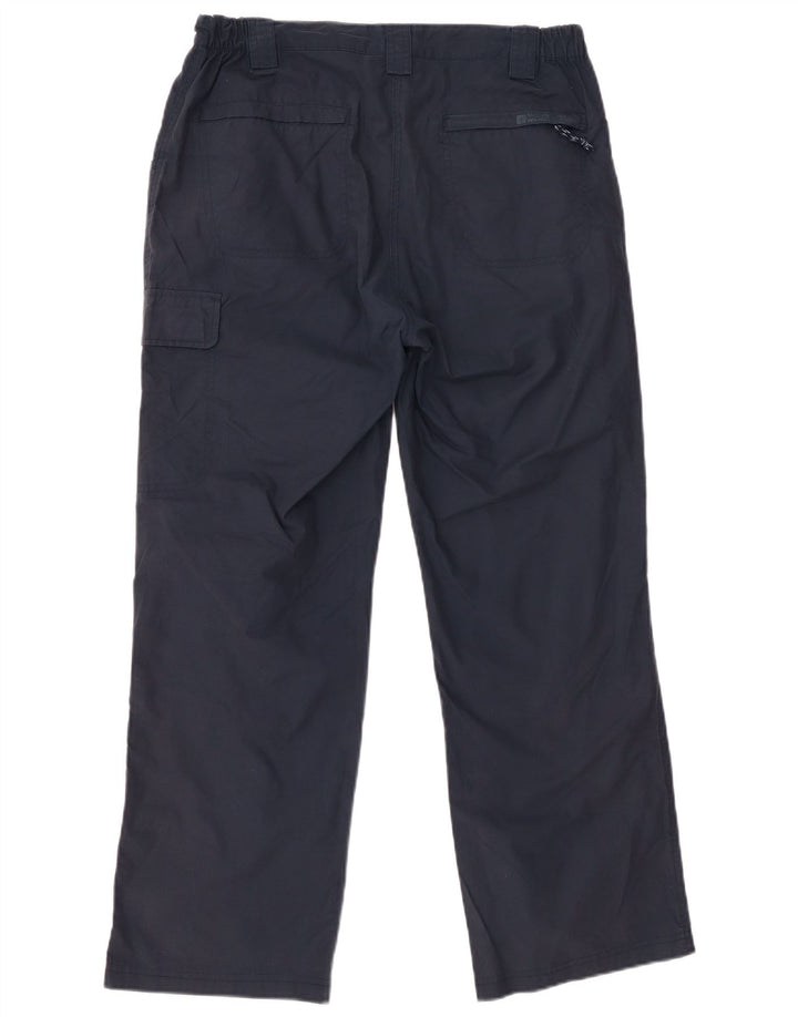 MOUNTAIN WAREHOUSE Pantaloni cargo da donna UK 12 Medi W32 L28 Blu navy