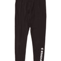 Leggings grafici da donna Converse in cotone nero medio