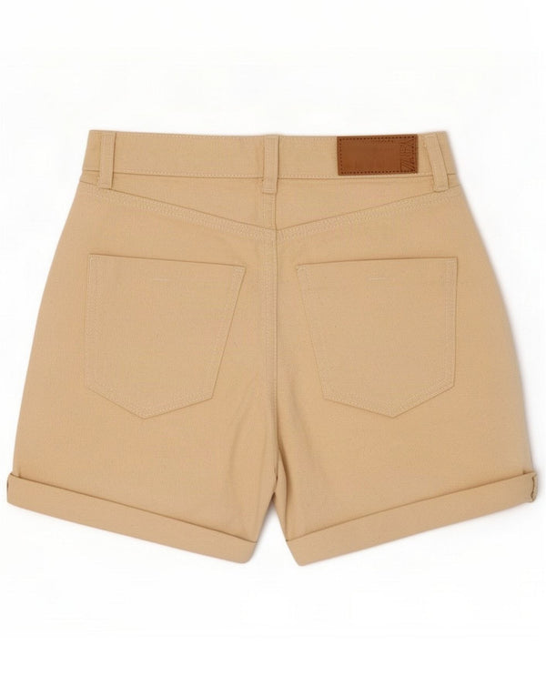 Zara Pantaloncini di jeans da donna EU 34 XS W24 Beige