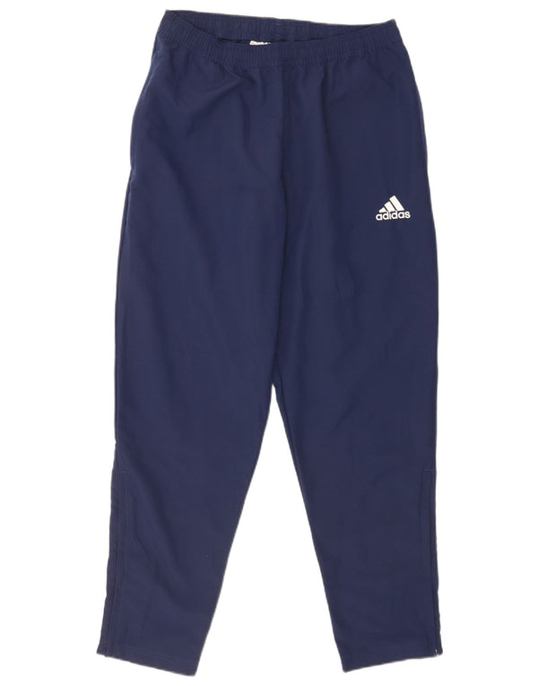 Pantaloni da tuta Adidas Aeroready da uomo medio poliestere blu navy