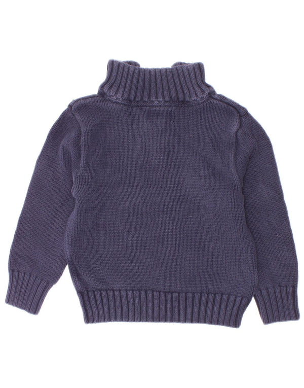 Polo Ralph Lauren Maglione con collo con zip per ragazzi 2-3 anni Blu navy