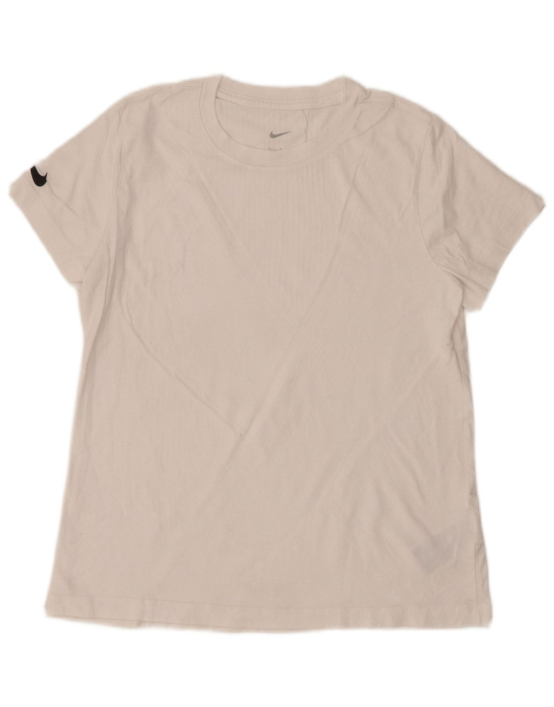 T-shirt da donna NIKE Top UK 12 cotone bianco medio