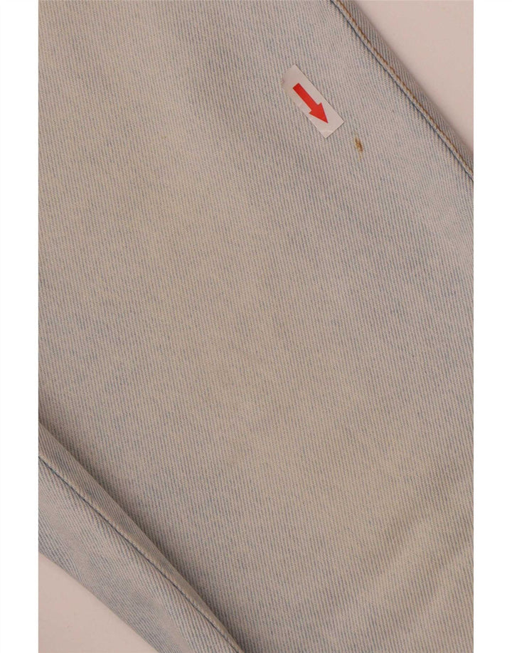 Jeans dritti con grafica da donna Cassuci W28 L28 Blu