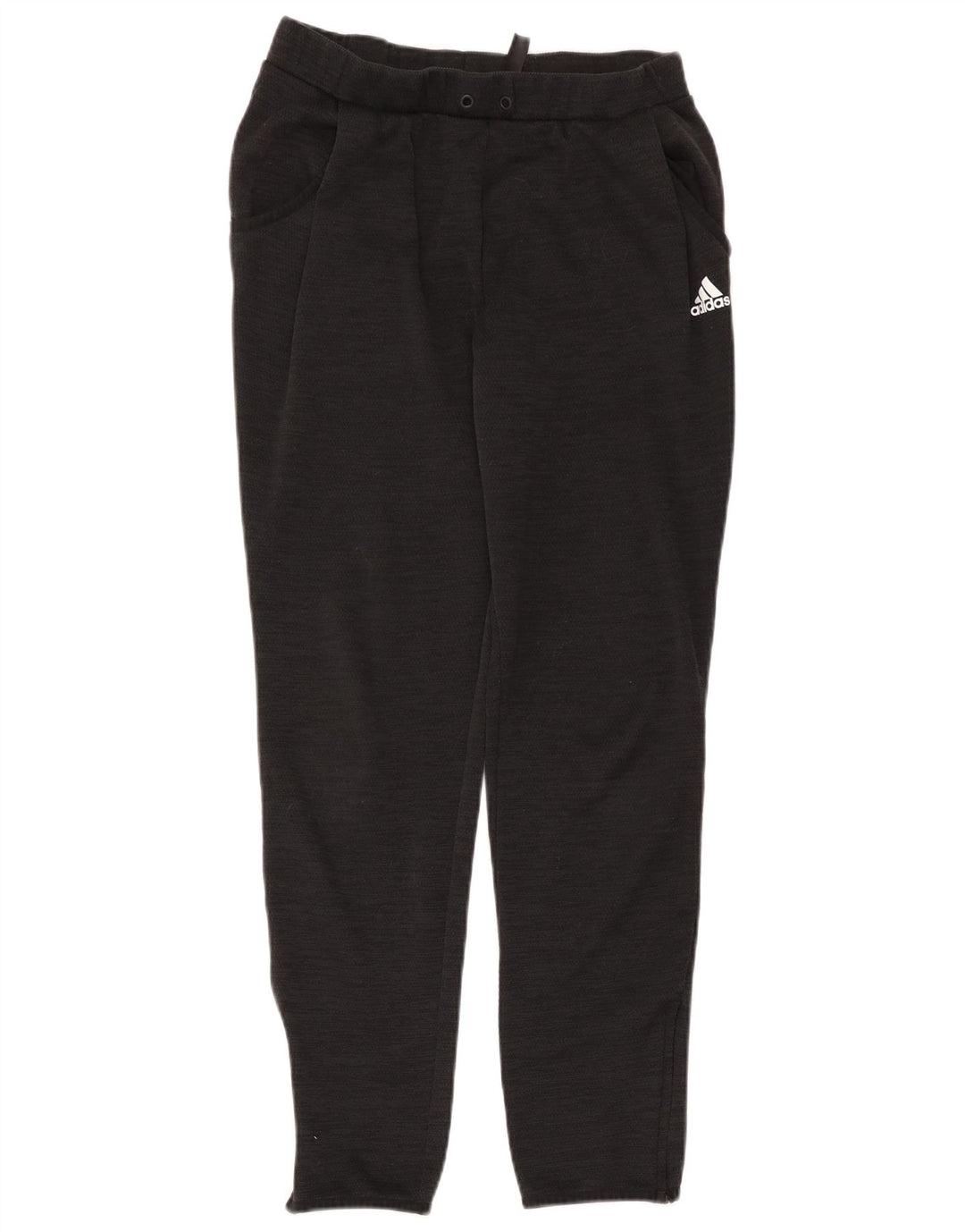 Pantaloni da tuta da donna Adidas Joggers UK 14 Medium Nero Poliestere
