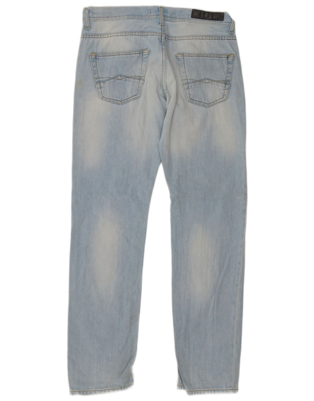 Jeans dritti da uomo Zara EU 42 Large W32 L32 Blu