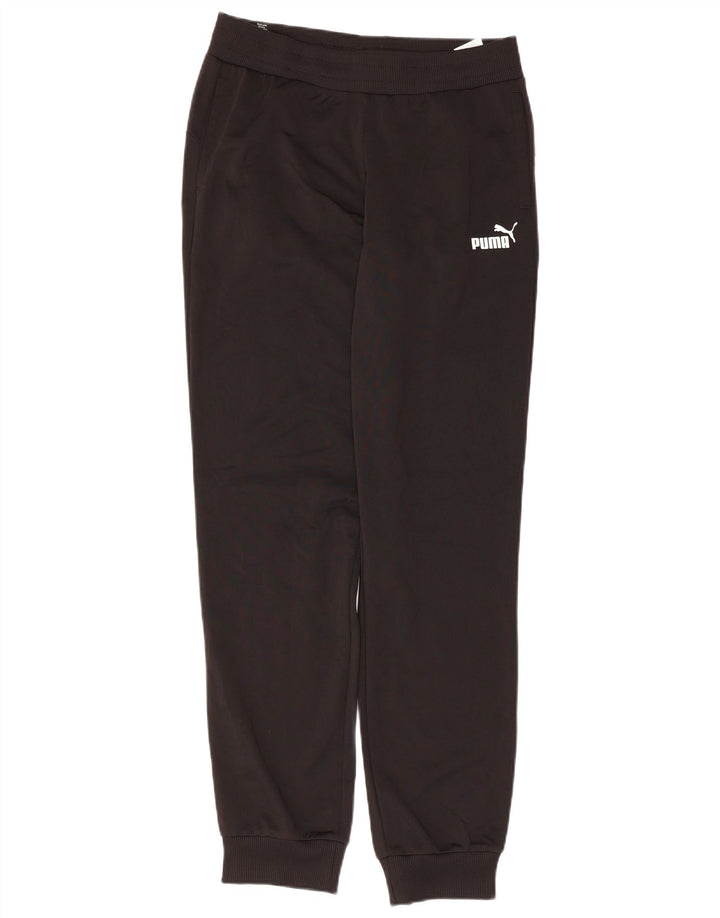 Pantaloni da tuta da uomo PUMA Joggers piccoli in poliestere nero