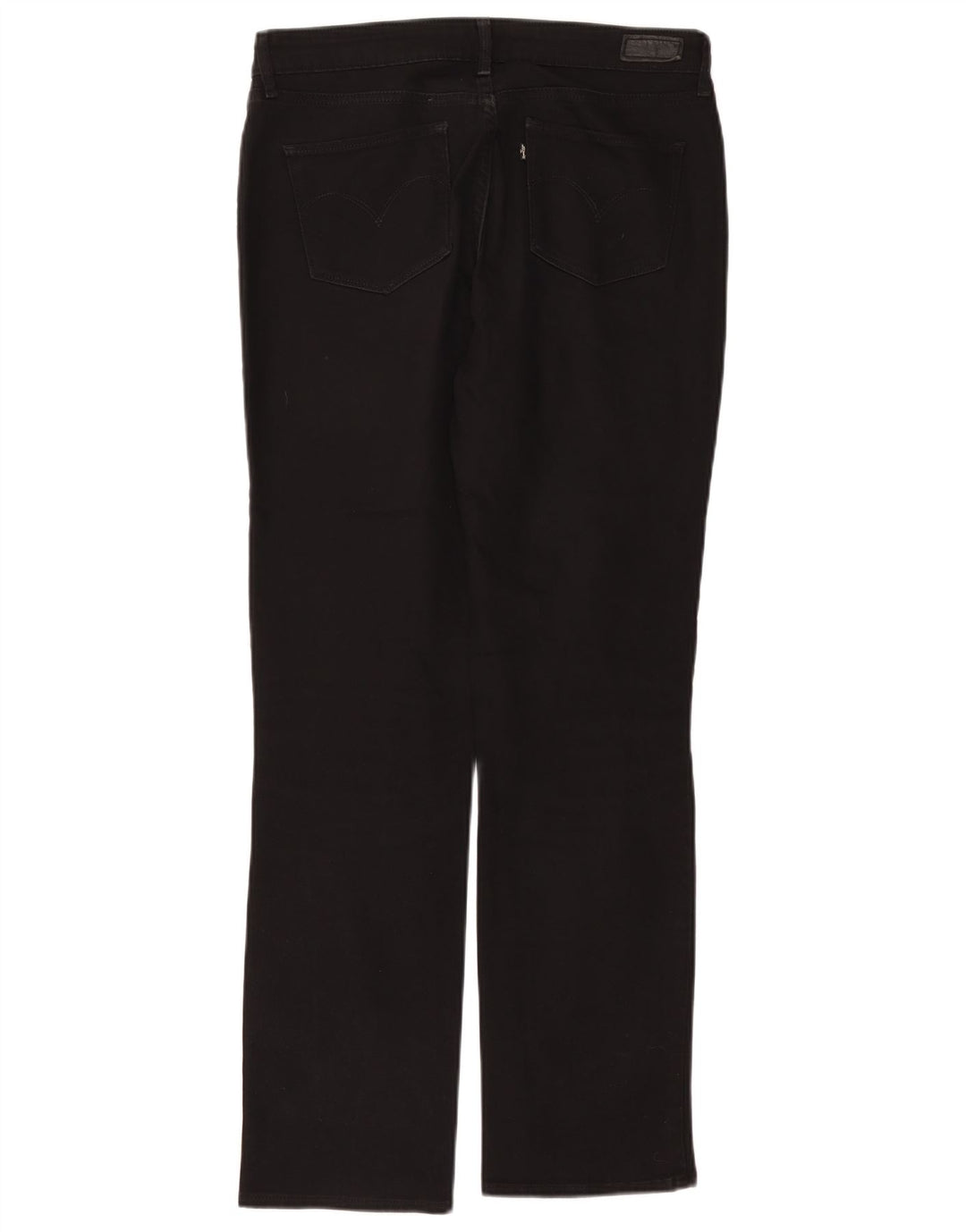 Pantaloni casual dritti da donna Levi's W34 L31 neri