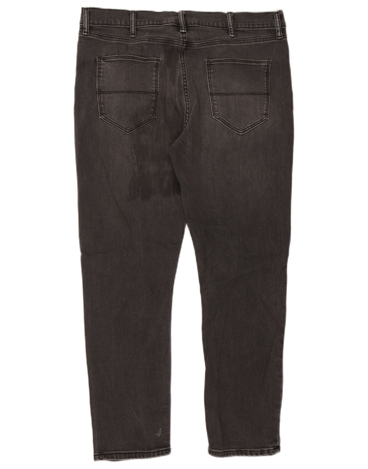 Jeans slim da uomo Marks & Spencer W36 L27 cotone nero