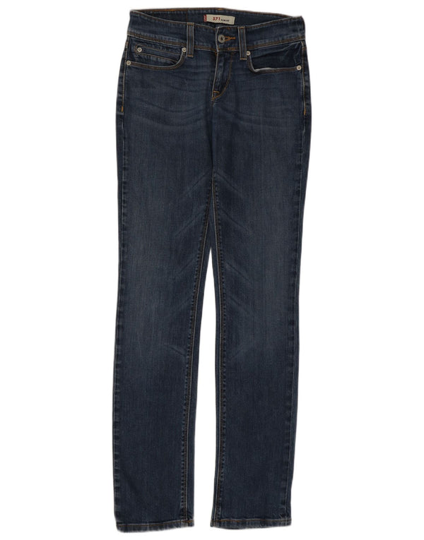 Jeans Levi's 571 Slim da donna W27 L34 cotone blu