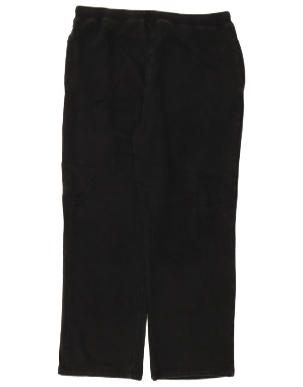 Pantaloni da tuta da donna Marks & Spencer UK 16 grandi cotone nero