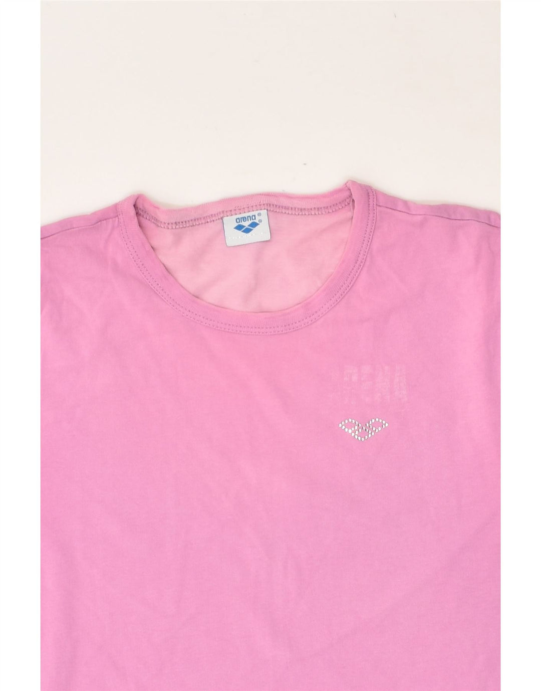 ARENA Girls Top Long Sleeve 15-16 Years Pink Cotton | Vintage Arena | Thrift | Second-Hand Arena | Used Clothing | Messina Hembry 
