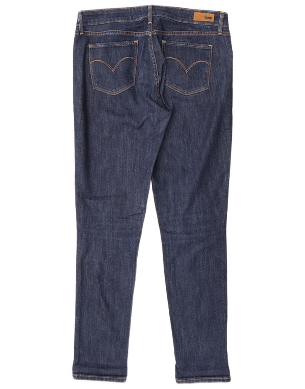 Jeans skinny Demi Curve da donna Levi's US 10 Large W30 L32 Blu navy