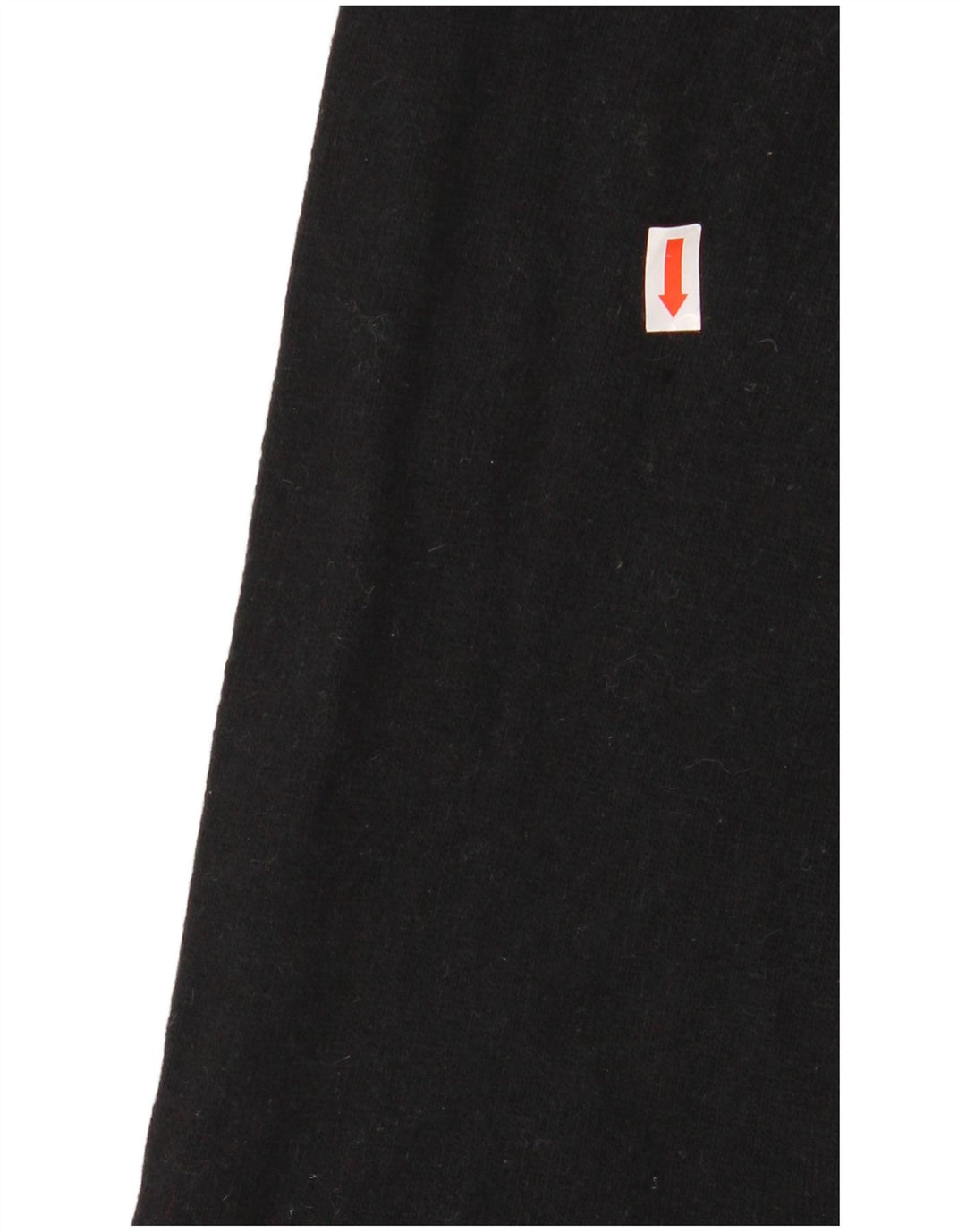 Maglione Maglia Girocollo Donna Benetton IT 50 XL Lana Nera