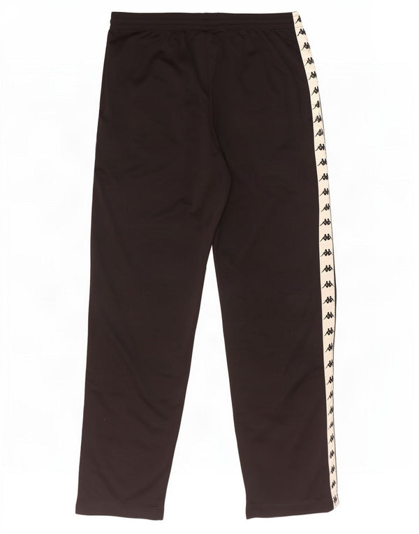 Pantaloni da tuta con grafica Kappa per ragazzi 11-12 anni Large Black Colourblock