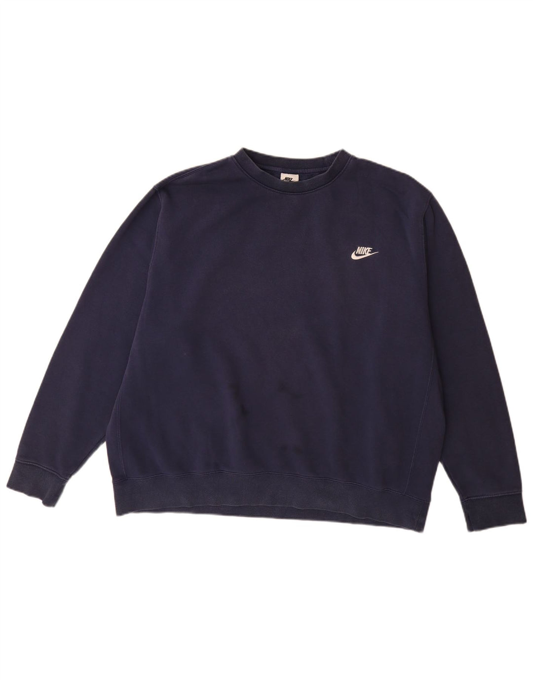 Felpa Nike Uomo Maglione XL Blu Navy Cotone