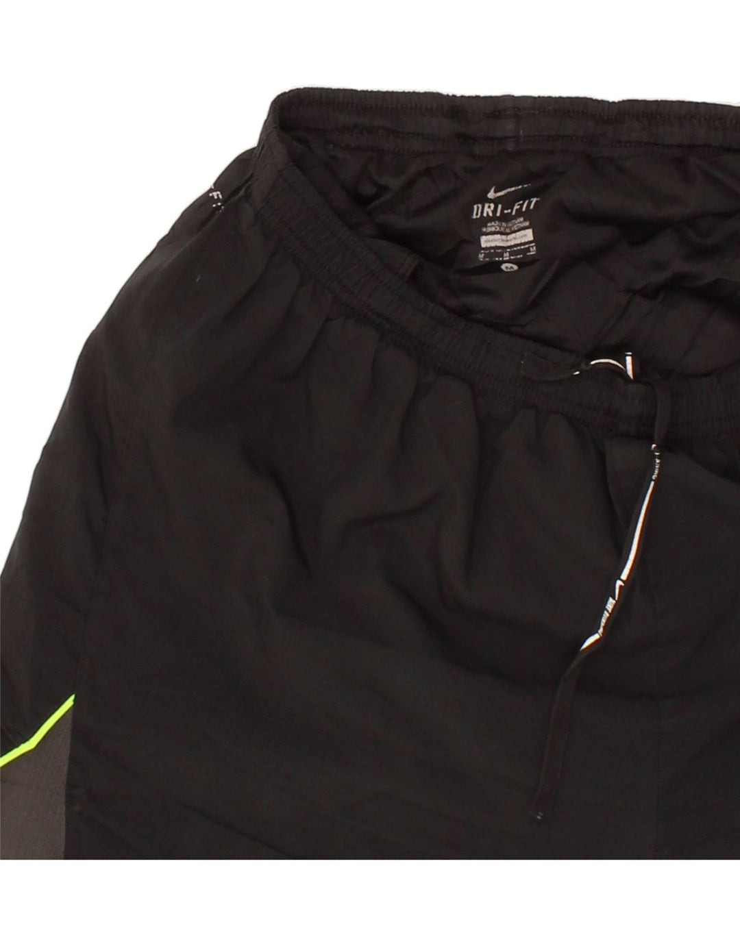 NIKE Womens Dri Fit Sport Shorts UK 12 Medium Black Polyester Vintage Nike and Second-Hand Nike from Messina Hembry 