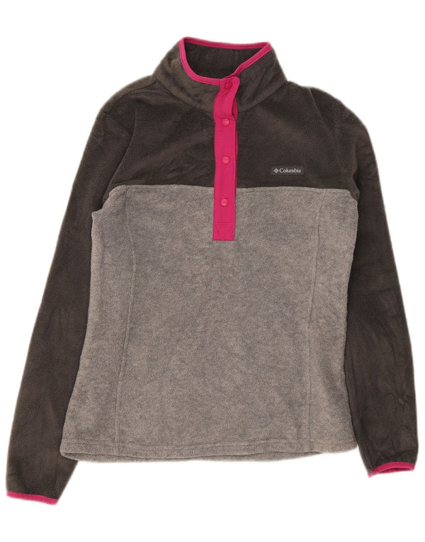 Maglia in pile da donna Columbia UK 10 Small Grey Colourblock Sports