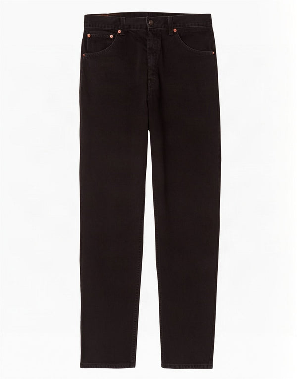 Levi's Uomo 521 Jeans affusolati W36 L32 Cotone Nero