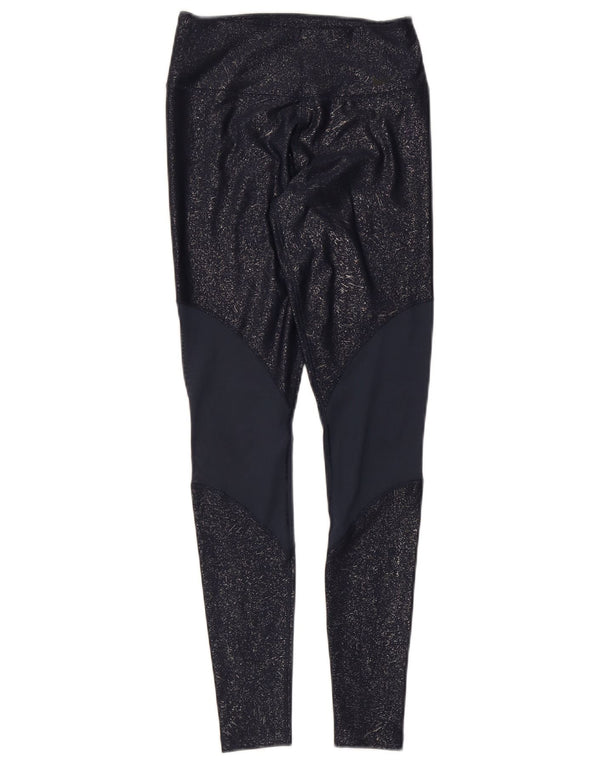 Leggings Nike da donna UK 4 XS blu navy poliestere colorblock